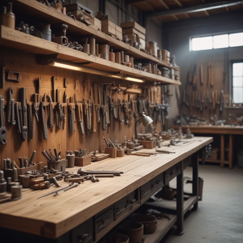 Типы профессиональных верстаков: конструкции, материалы и области применения